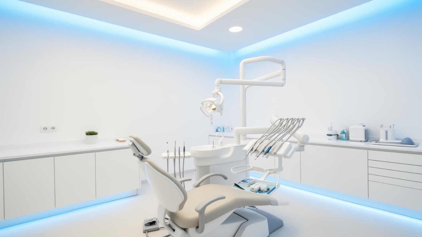 Modern dental clinic interior